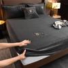 Cheaper Thicken Velvet Bed Cover Elastic Bed Sheets Set Mattress Cover Soft Queen King Solid Color 90/150/x200 For Home Decor