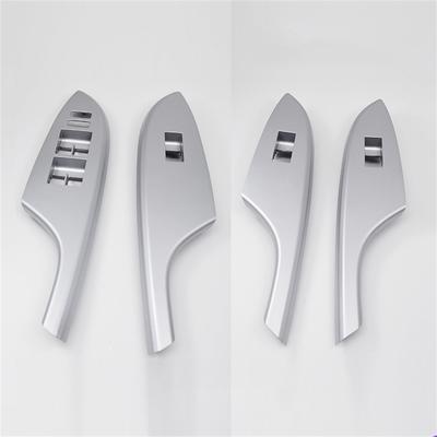 4 stuks Deur Raamschakelaar Sierlijst Afdekking Bezel Paneel Voor Toyota Corolla 2010-2013 Alleen LHD