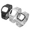 Modifiziertes Edelstahlgehäuse+Armband Für Casio G-SHOCK DW-5600 5610 GW-M5610 GW-B5600 Mod-Kit Herren Metall-Uhrenarmband Lünette Werkzeuge