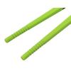 Pearl Metal Silicone Chopsticks, Black x Green, Made in Japan, Vegi Live CC-1090