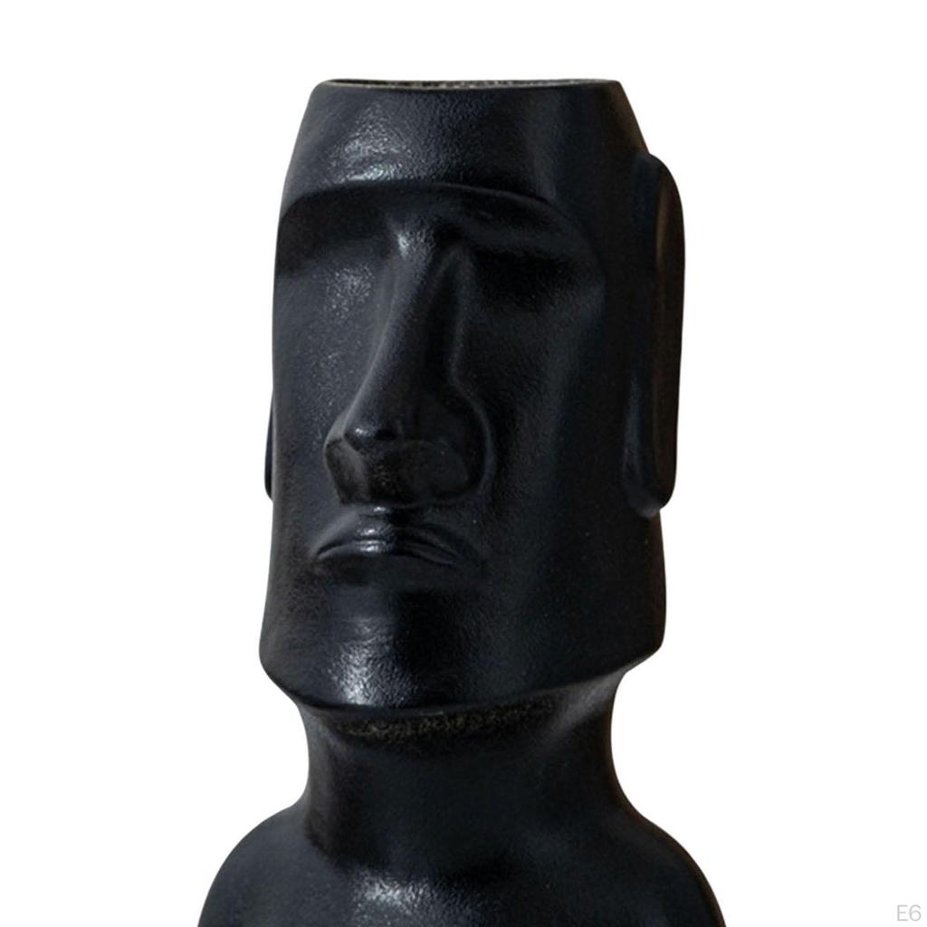 Flowerpot Collectible Sculpture Tabletop Centerpieces Bud Vase Abstract Statue for Indoor Ornaments