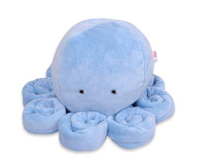 Großes Kuscheltier Oktopus XXL - blau