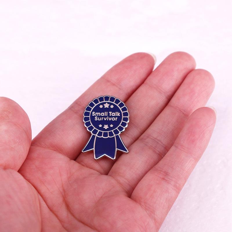 Lustige Medaille Abzeichen - Geschenk für introvertierte Freunde