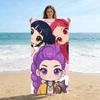 1PC Beach Towel Soft Quick Dry Absorbent Towel for KPOP girl groups Fans Beach Pool Decor
