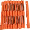20PCS Orange Hard Hat Sweatband Cotton Cushion Cotton Sweatband Durable Welding Helmet Sweatband