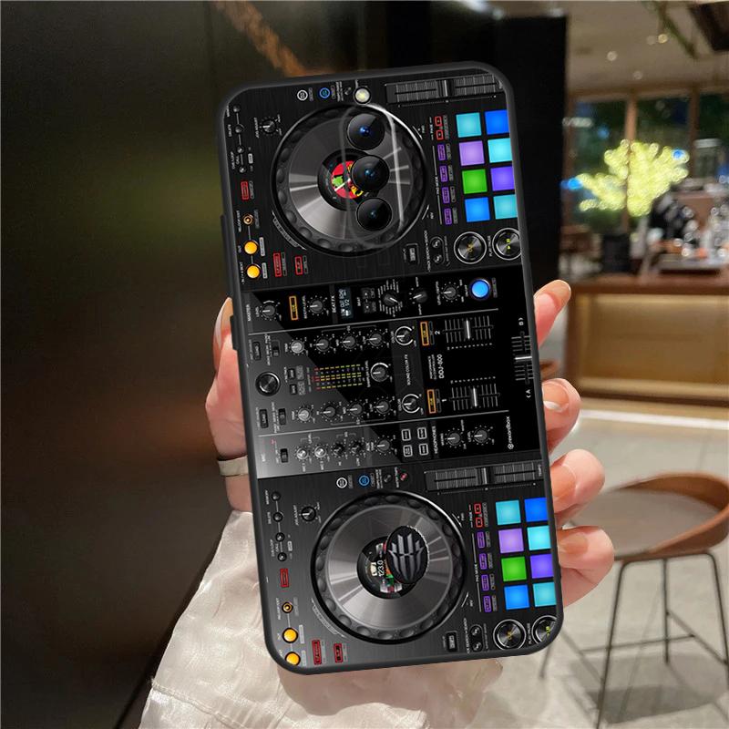 Electronic Music DJ Mixer Case For ZTE Nubia Red Magic 10S 9S 8S 10 9 8 11 Pro Plus 6 7 6S 7S For RedMagic 10 Air Cover