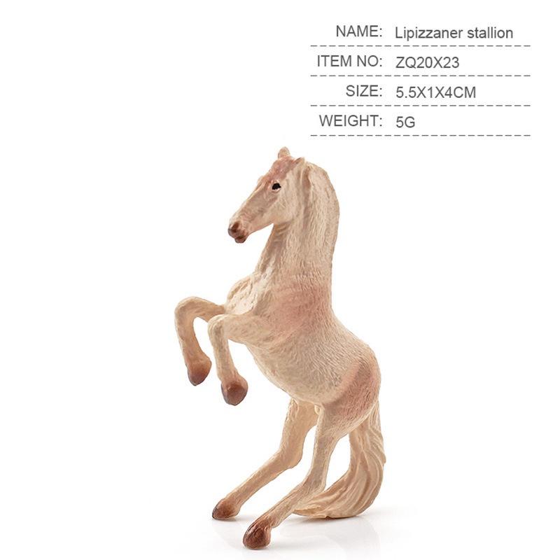 Realistic World Horse Model Set Static Miniatures Of Keat Marshal Morgan And Freis