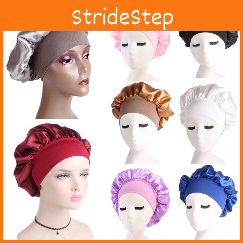 Luxurious Satin Night Sleep Cap For Women With Soft Silk Feel And Stylish Design