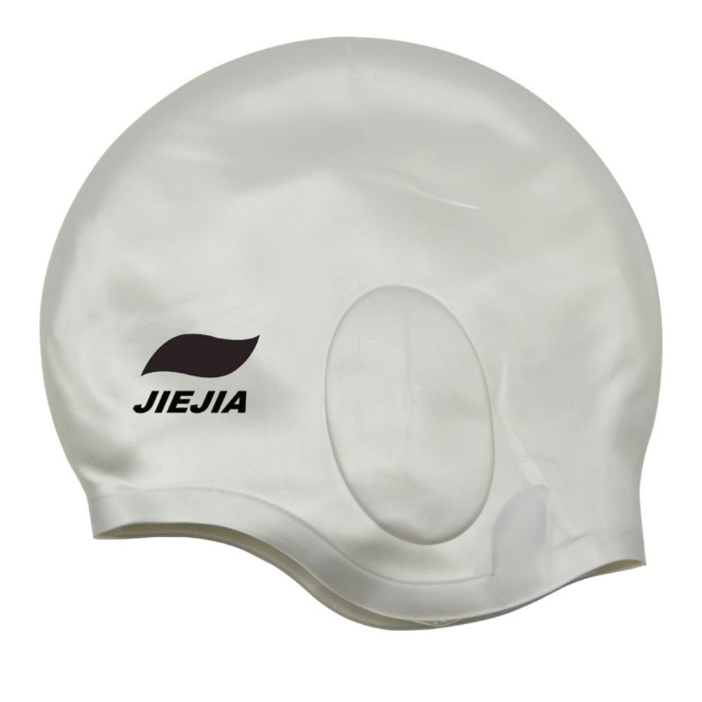 Swim Pool High Elastic Diving Hat Swim Pool Cap Silicone Swimming Caps Protect Ears Swim Hat