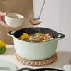DESLON Aurora Series 24cm Enamel Deep Stew Pot