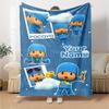 Pocoyo Personalized Name Blanket Throw Customizable Blanket Warmthful Decor Throw For Livingroom Bedding Sofa Office Chair for All Occasions