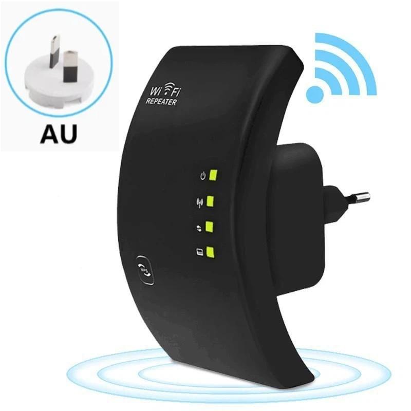 300Mbps WiFi Repeater 2.4G Unterstützt 10+ Geräte Signalverstärker Einfache Einrichtung Extender für Homeoffice