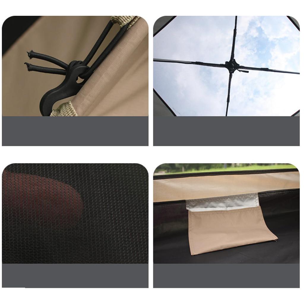 binoa for Full View Double Doors and 210D Oxford High Density Double Layer Easy UV UPF Water Pressure Resistance Disaster Suitable for All Japanese