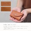Nafka Women's Key Case, Smart Key Compatible, Genuine Amarillo Leather, 4-Key Hook, Made in Japan [NFK-72112] (Gray)