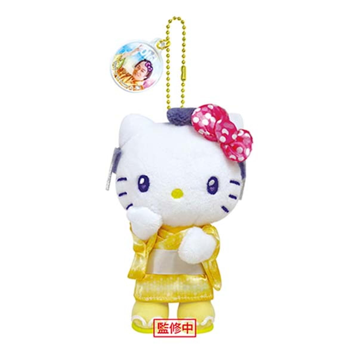 K Company Matsuken Samba x Hello Kitty Ball Chain Matsuken H135 x W80 x D60mm Mascot, Kitty, SKT-BM-MK,