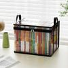 Dustproof Transparent Book Storage Bag Foldable Desktop Organizer for Students Home Classroom Old Books Container251
