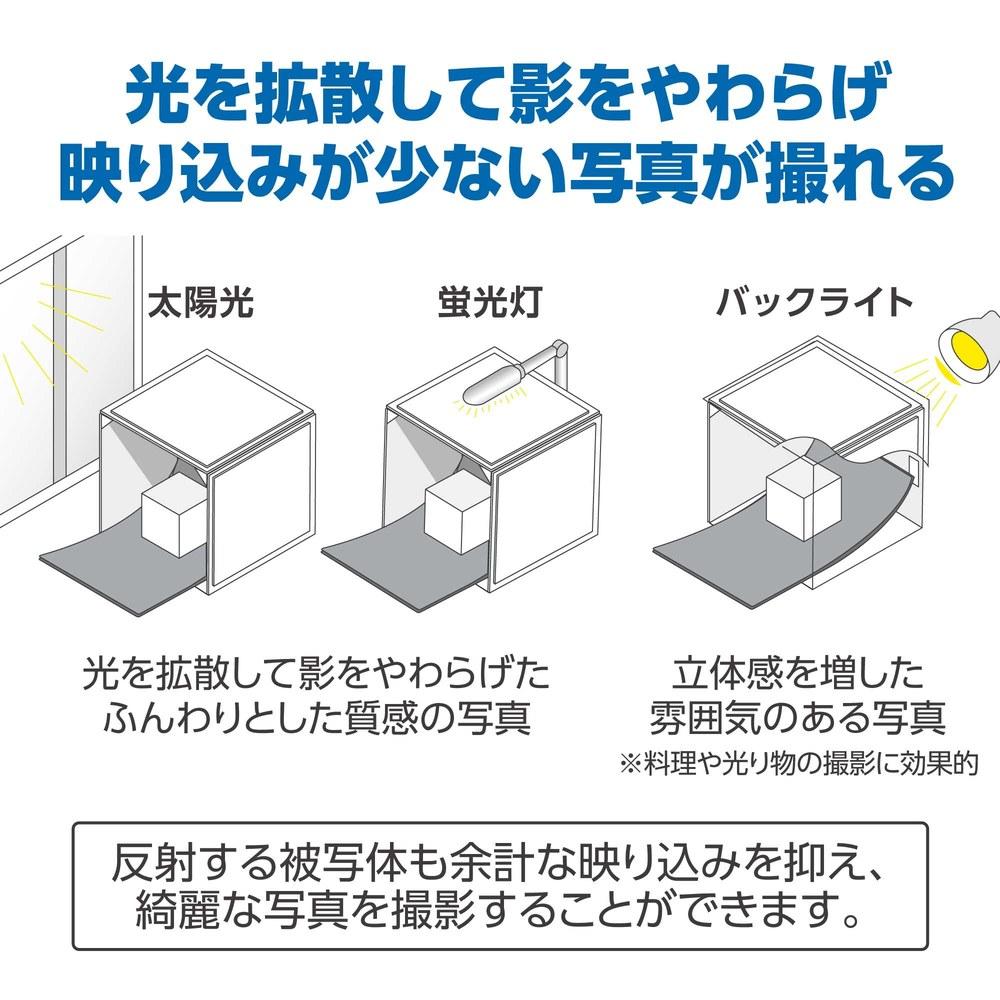 Hakuba Shooting Box Studio Box 75 DSB22-75 75cm Background Paper 3 Colors Folding Storage Case for Product Photography Flea Markets Auctions Online