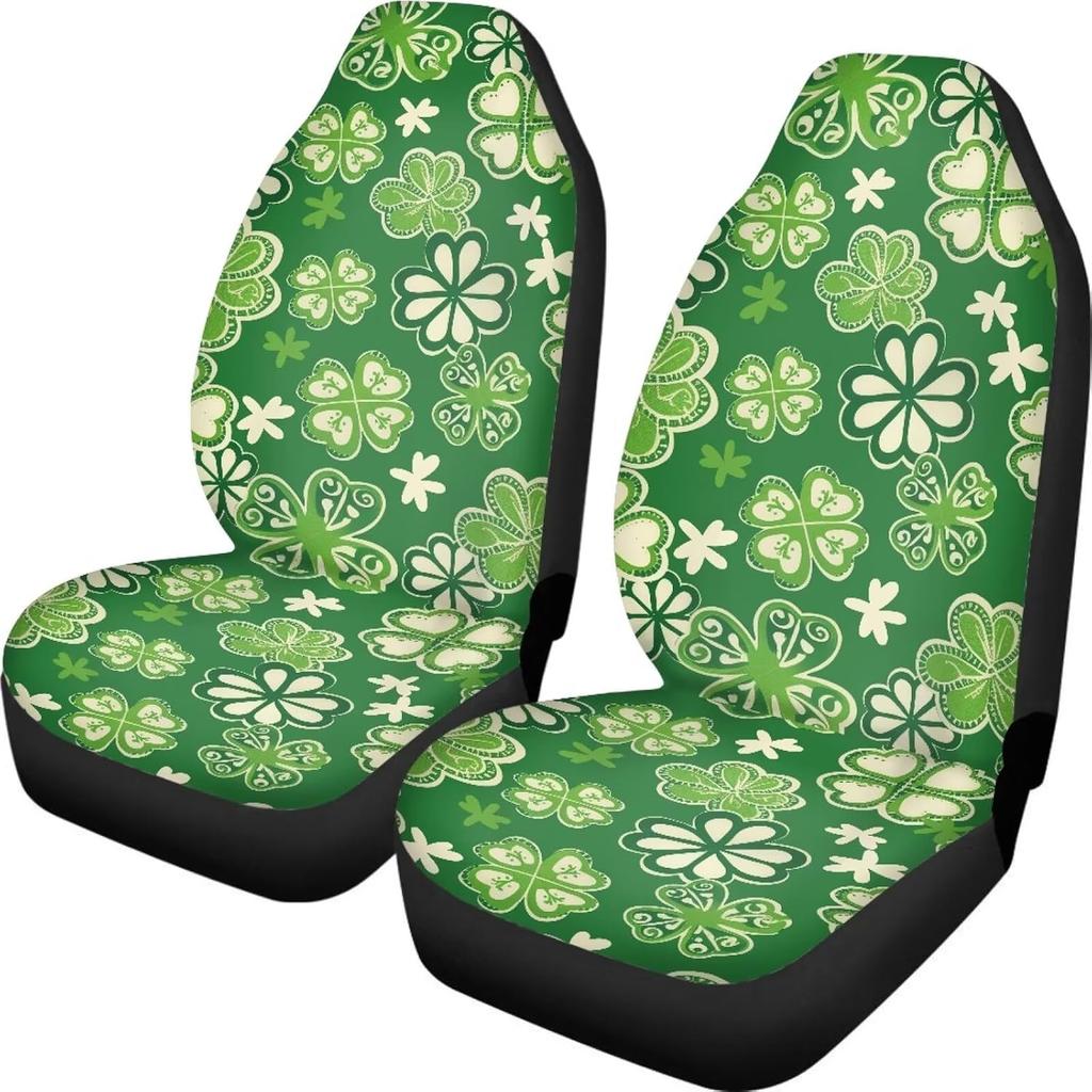 Talayituse Boho Dragonfly Print Car Seat Covers Set of 2, Breathable Front Bucket Seats Protector Auto Interior Accessories Decor Universal for Truck