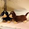 Cartoon Soft Dachshund Dog Doll Plush Toy Puppy Dog Doll Children Soothing Rag Doll Male Birthday Gift