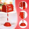 Christmas Mailbox Mini Decoration Ornament Decorative Decor Box Xmas Letters Mail