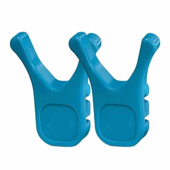 Silicone Utensil Holder Pot Clip Food Safe BPA-Free Heat Resistant Spoon Rest with Non-Slip Grips Dishwasher Safe Cooking Tool for Most Pots Pans