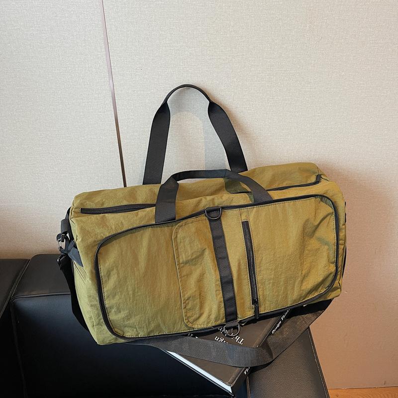 

Short-distance large-capacity travel bag Detachable bag Fitness bag Business travel bag Multifunctional sports handbag зелений