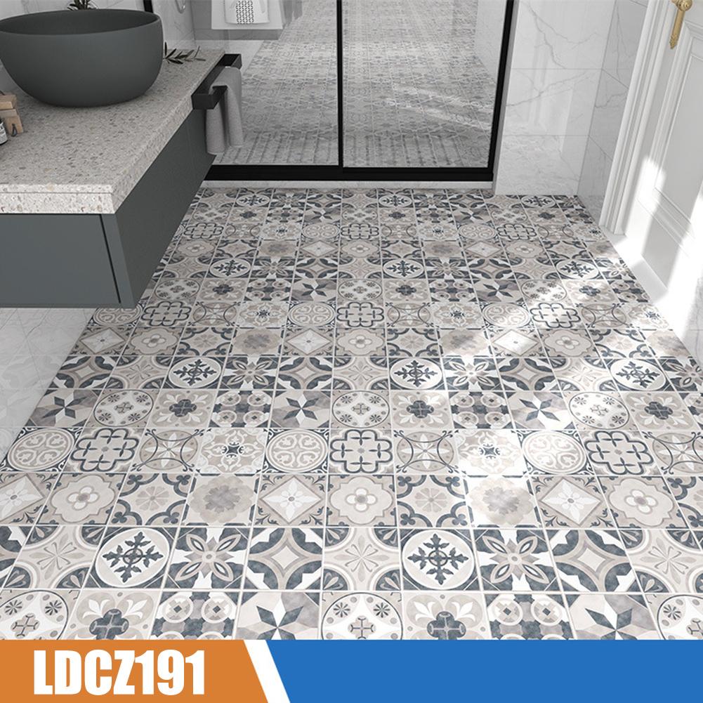Bathroom Home Decoration Waterproof Floor Sticker Anti Slip Floor Sticker Long Lasting Durability Use Self-adhesive Waterproof