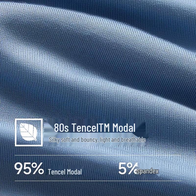 Nanjiren Men's Modal Antibacterial Boxer Briefs