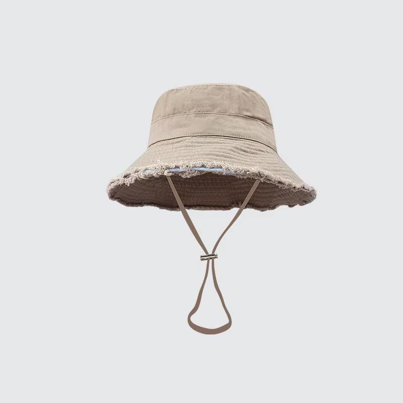 1pc Hairy Fisherman Hat Women's Summer Style Sun Shading Spring and Summer Travel Sun Hat Beach Sun Protection Hat for Tralve