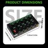 4 Input Auditory Controller Precise Volumes Adjustment Seamlessly Connection For Live Streaming Recording