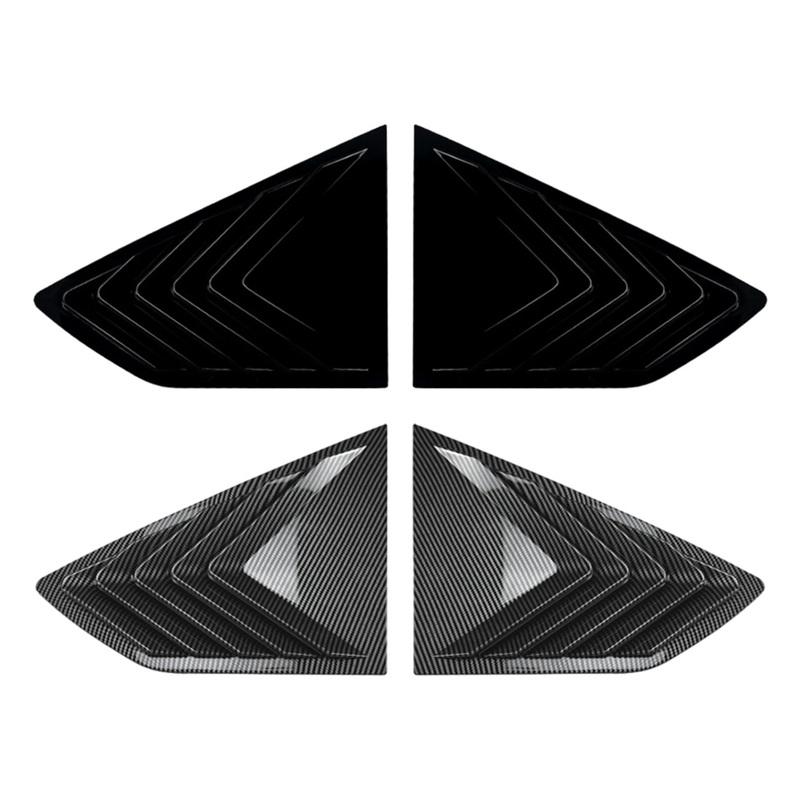 2pcs ABS Rear Side Window Louvers Air Vent Scoop Shades Cover Trim for BMW X6 G06      2024