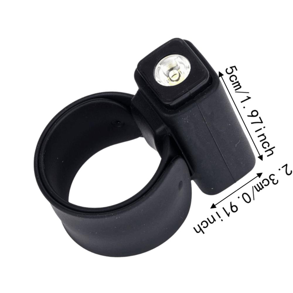 Multifunctional Wrist Flashlight Dual Source Hands-Free Flashlight Mini Portable Torch  Camping