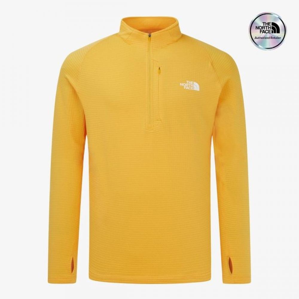 The North Face Men S Otler Long Sleeve Top Yellow YELLOW/100