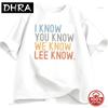 I Know You Know Lee Know Tshirt Unisex Printed Short Sleeve 100 Cotton Tshirt Summer Oneck Loose Soft Casual Oversized Tshirt