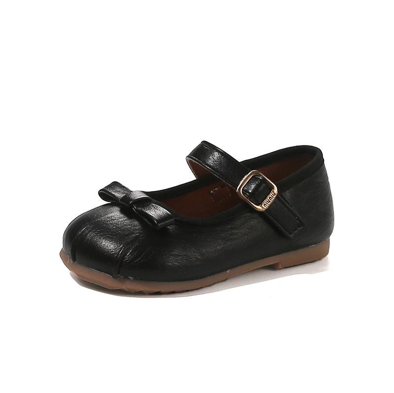 Children's Leather Shoes 2025 Spring and Autumn New Girls' Single Shoes Casual Fashion Princess Shoes Performance Shoes Medium and Large Children's Sh