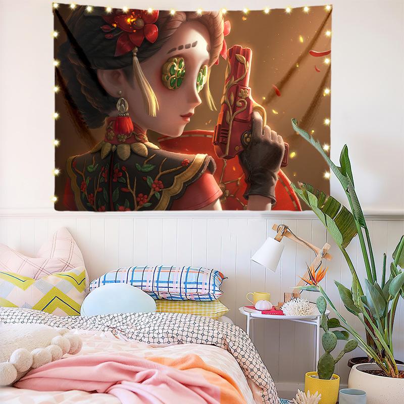 Digital Printing Background Cloth Anime Game Fifth Personality Hanging Blanket Wall Cloth Dormitory Bed Head Decoration Cloth
