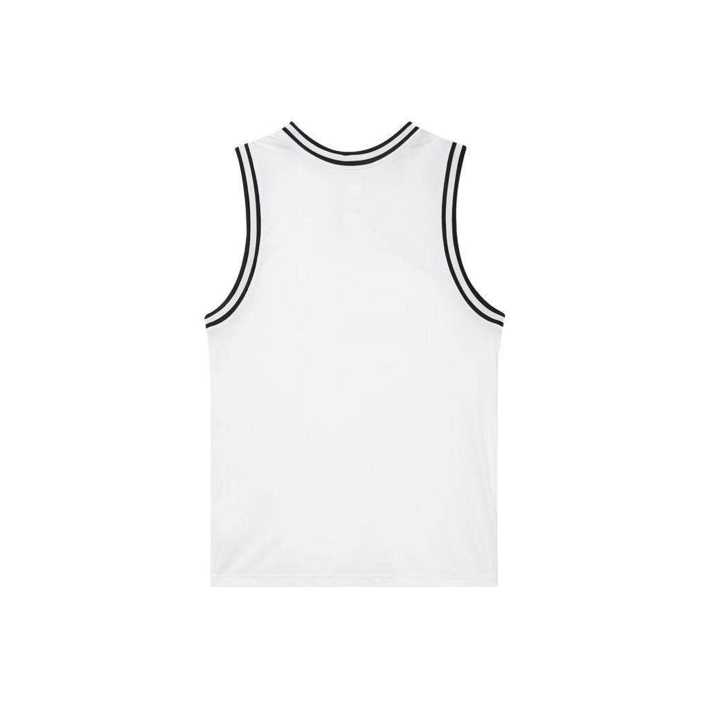Nike Effen Kleur Outdoor Casual Sport V-hals Mouwloos T-shirt Heren Tops Wit FQ3708-100
