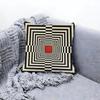 Rustic Log Cabin Pattern Decor Cushion Cover Premium Comfort Reversible Pillow Cove in One Design for Any Room  Car Interior