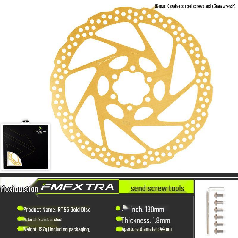 Colorful 160/180/203mm RT56 Disc Brake Pads for Mountain and Road Bikes