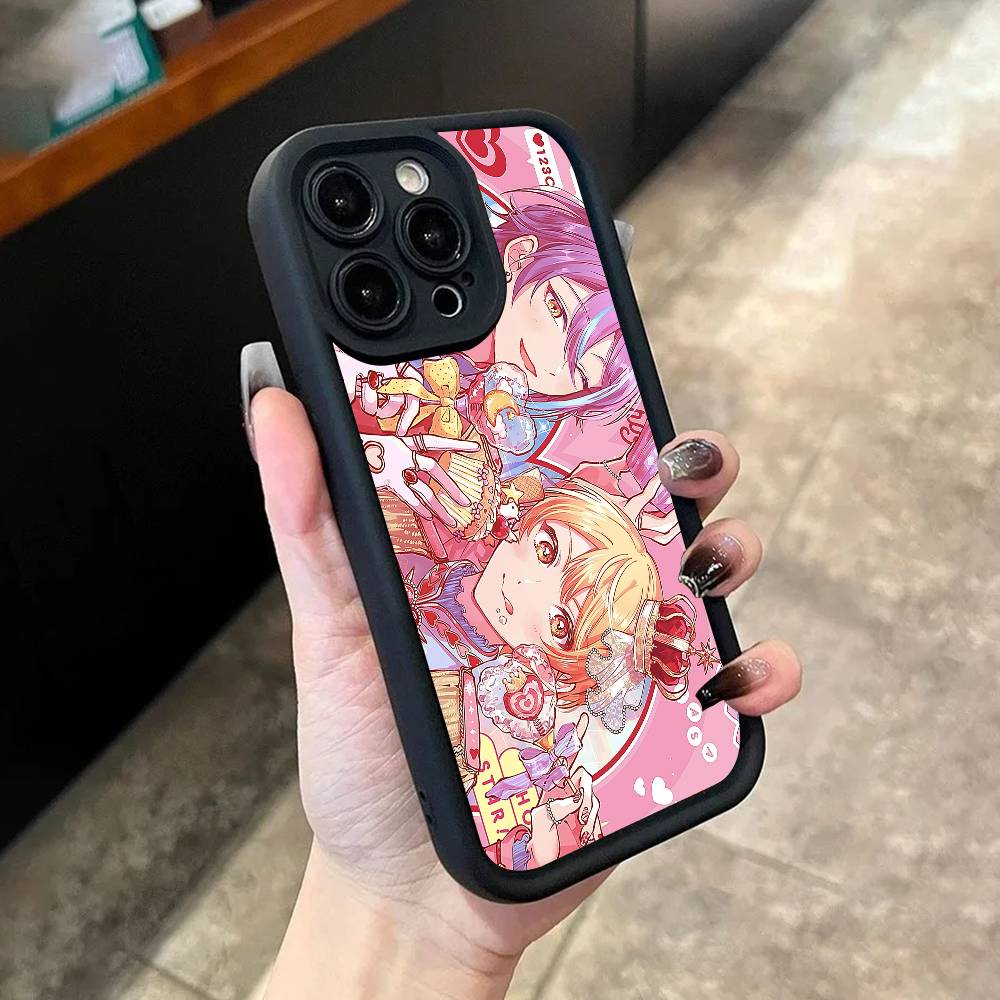 W-Wonderlands S-ShowtimeS Phone Case For iPhone 17,16,15,14,13,12,11,Pro,Max,Plus,X,XS,SE4,E,Mini Black Thickened border Case iPhone 11 ProMax