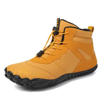 Stivali da neve unisex alti alla caviglia, sneakers invernali calde in peluche, scarpe da trekking outdoor resistenti all'usura, uomo donna, scarpe sportive casual antiscivolo