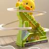 Cartoon Electric Duck Track Toys Cute Interactive Escalator Toy Duck Roller Coaster Toy  Children