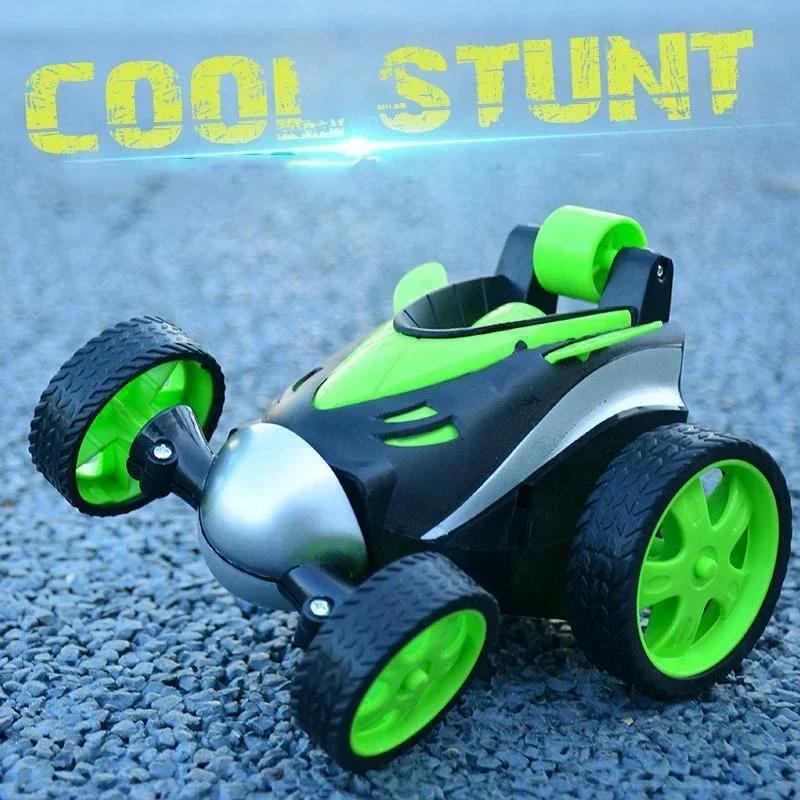 Non-Toxic Stunt Rc Car Electric Universal Rolling Toy Drift Tumbling Dump Truck Wireless Remote Control Toys Off-Road Racing Car Toy