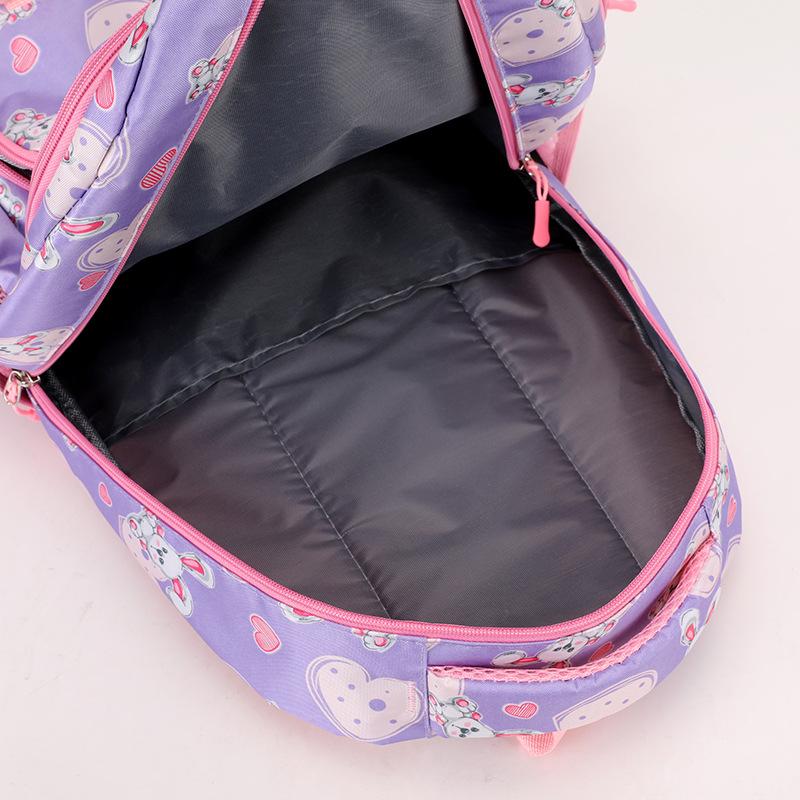 New Primary and Secondary School Schoolbag Simple Multi-functional Two-piece Set Junior High School Backpack Casual Simple Backpack