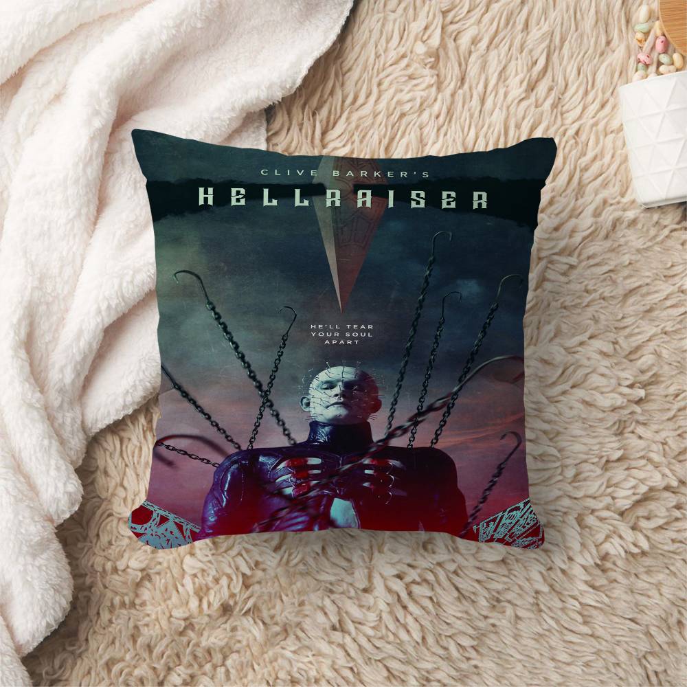 Classic Hhellraiser Movie Cushion Cover Decorative Pillow Sofa Home Decor case pillow cases