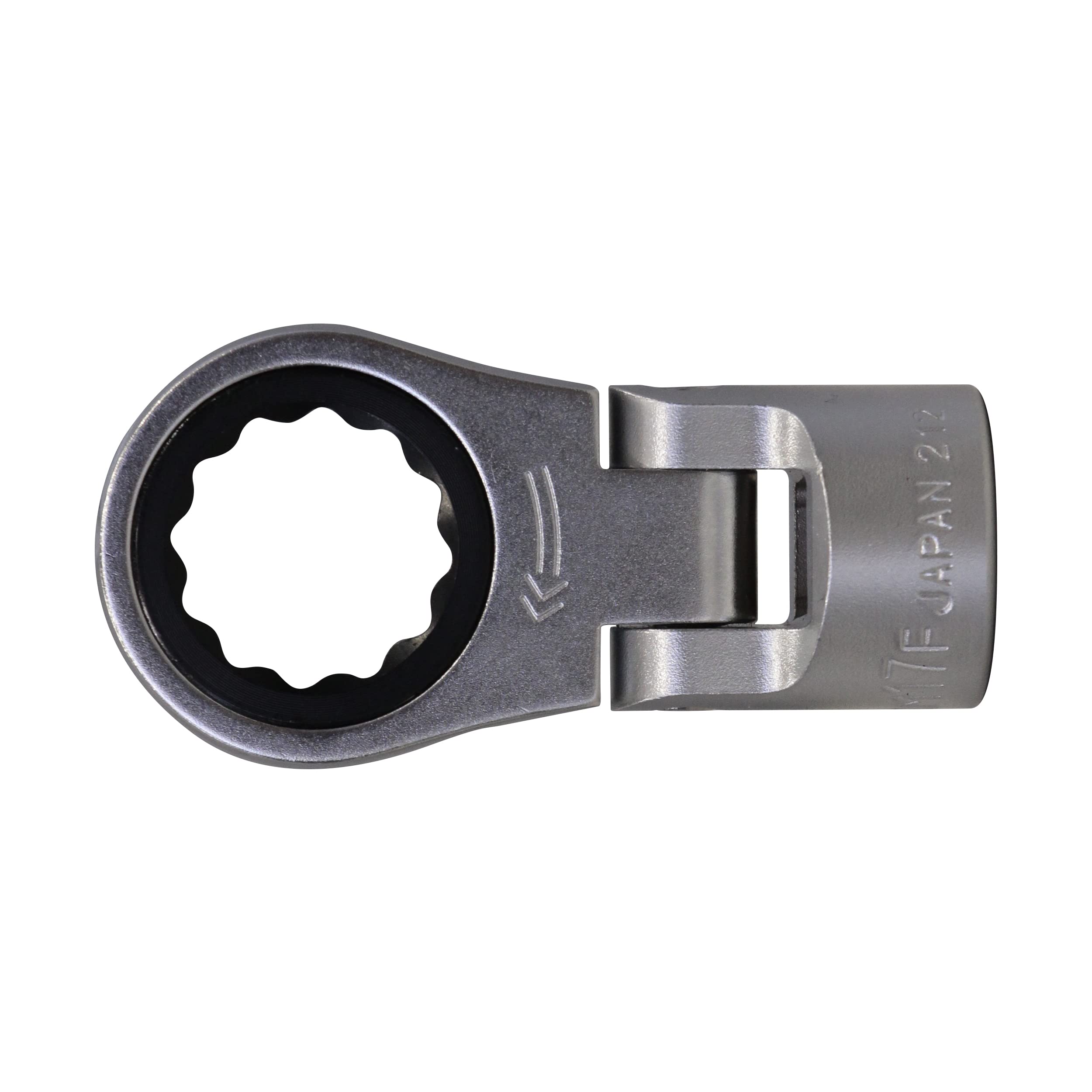 Динамометрический трещоточный рожковый ключ 17 мм, с покрытием, головка HP3RM-17F, 9,5 мм (3/8 ) Привод, Ширина,