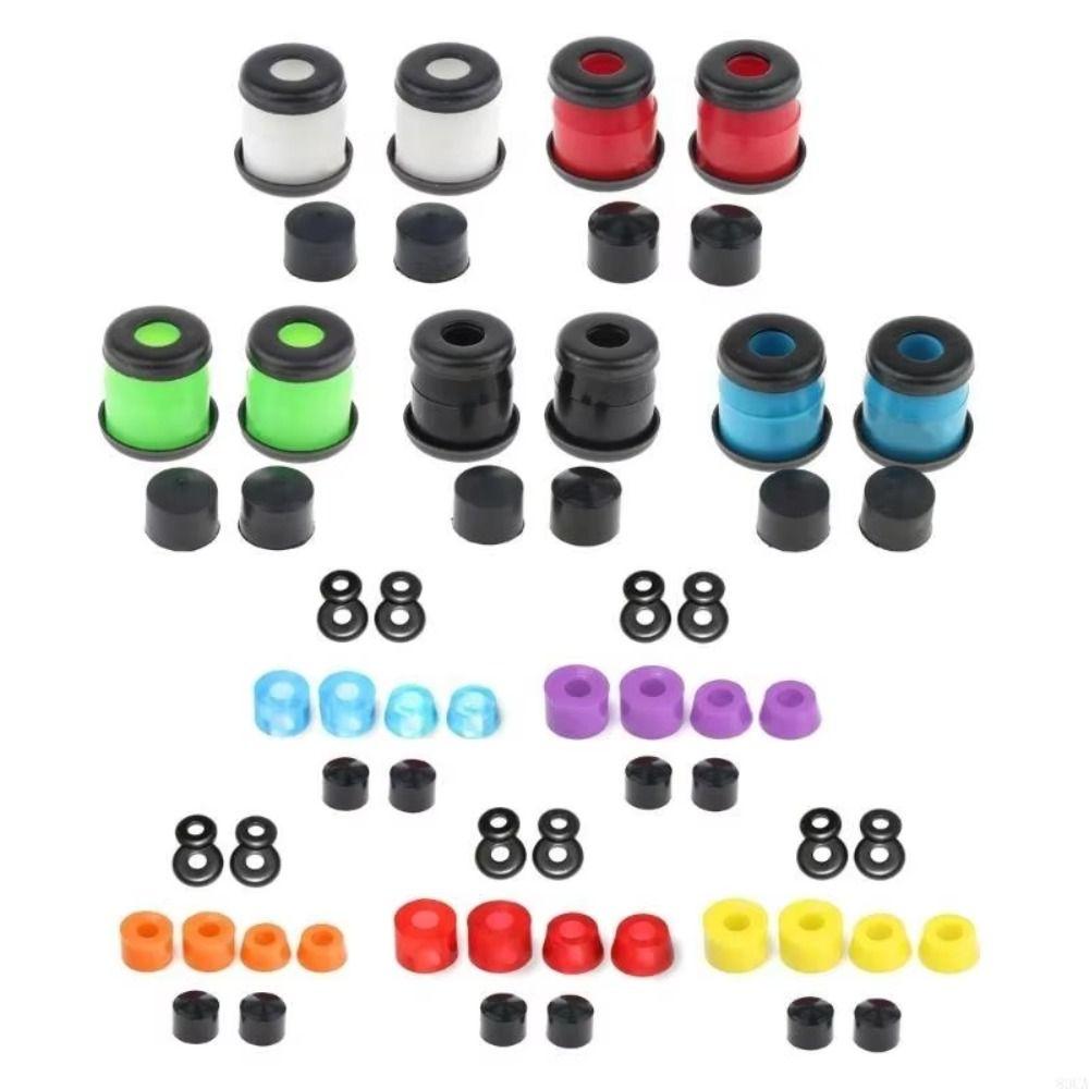 Shock Absorber Skateboard Truck Bushings Rebuild Kit Skateboard Pivot Cups Skateboard Accessories