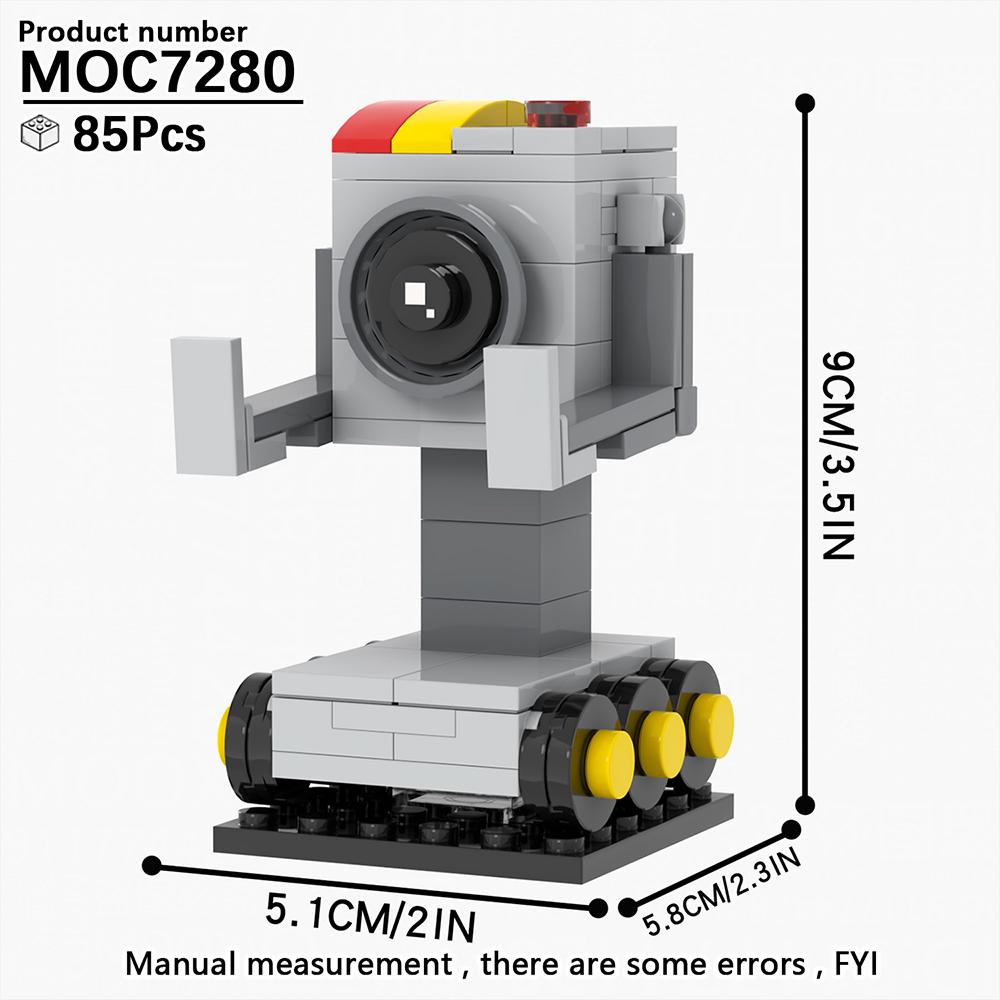 MOOXI Various Cartoon Movie SpongeBobed Stitched BrickHeadzed MOC Brick Model Kit DIY Children Toy Building Block Set Adult Gift