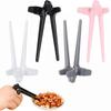 1PZ Bacchette Dita Pigre - Portacibo Clip-On Senza Mani per Snack e Giochi in Streaming Video Nessuna Mano Sporca Richiesta
