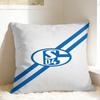 S-Schalke 04 team Pillow Case  Comfy Pillow Cover For Sofa Bedroom Home Decor Cute Funny Cushion Cover
